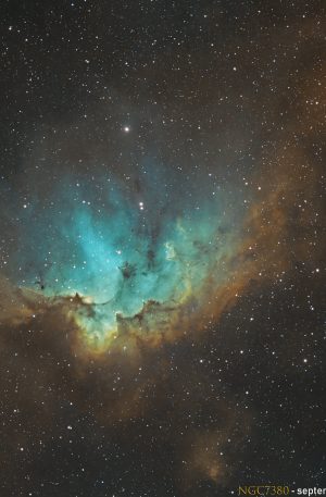 NGC7380 : la nébuleuse du Sorcier