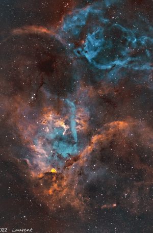 SH2-132 : la nébuleuse de Lion