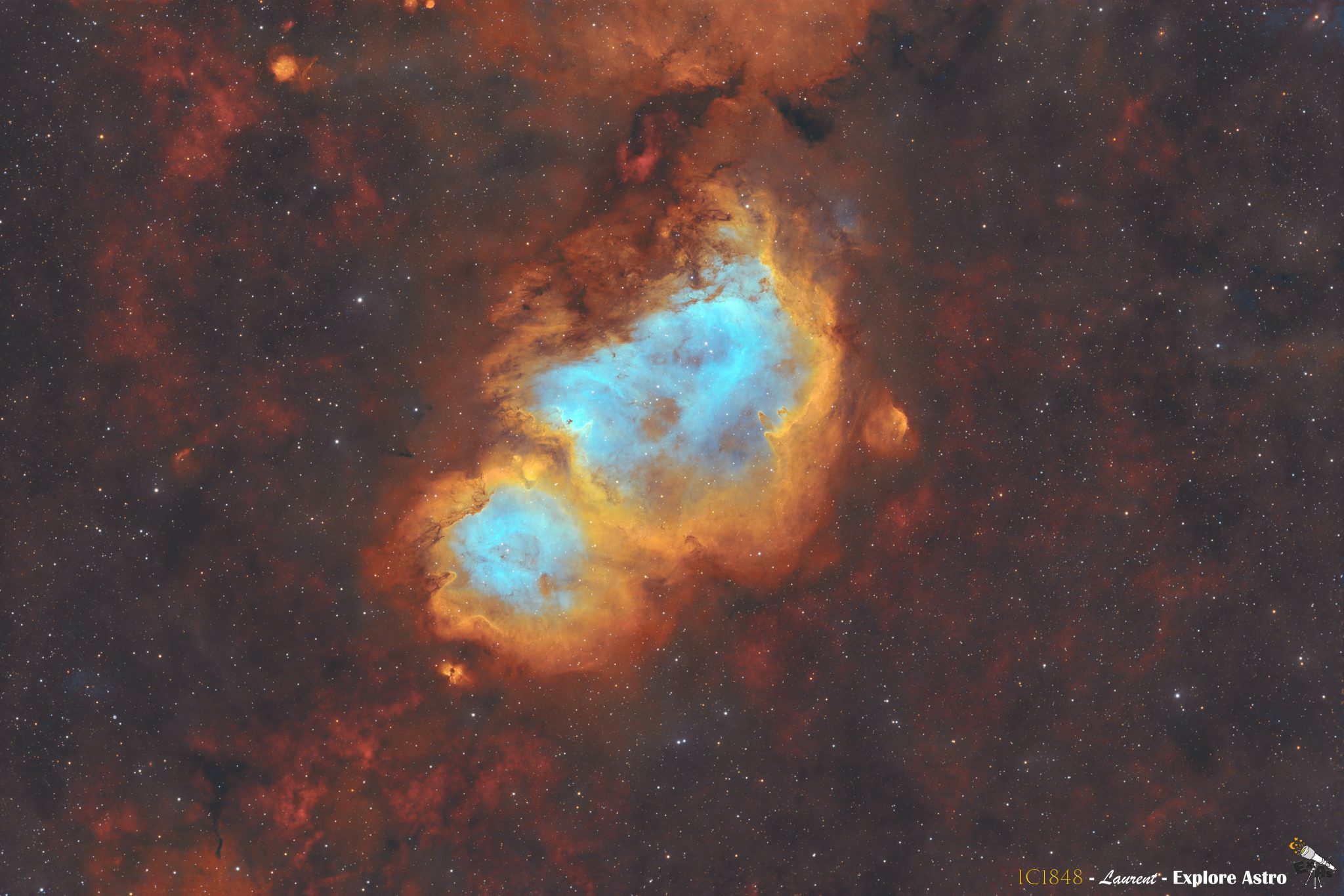 Ic1848 la nébuleuse de l'Äme